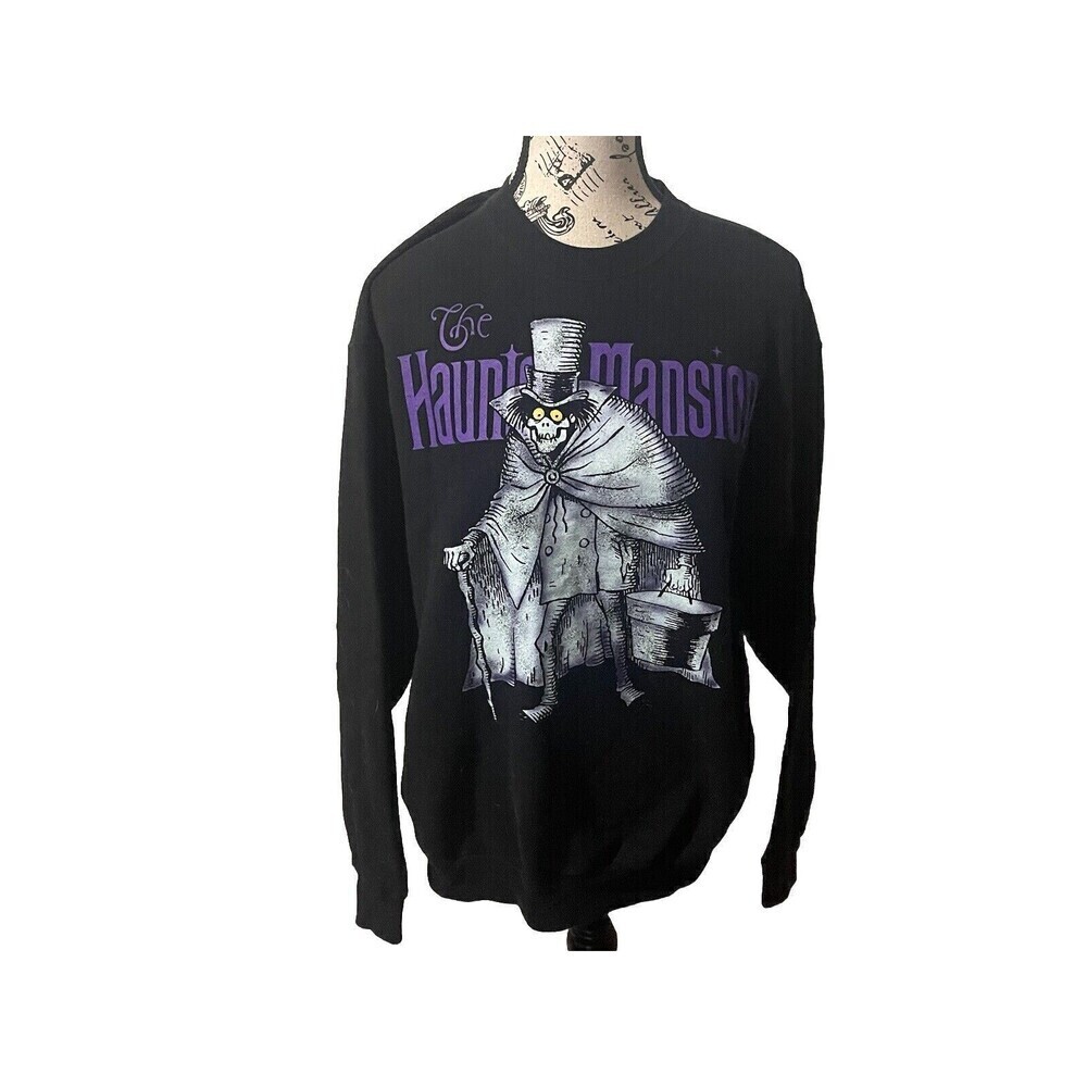 Disney World Haunted Mansion A Ghost Will Follow You Home Sweatshirt Size Medium